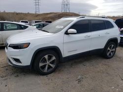 Salvage cars for sale from Copart Littleton, CO: 2019 Jeep Cherokee Limited