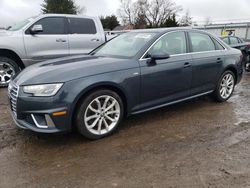 Audi A4 salvage cars for sale: 2019 Audi A4 Premium