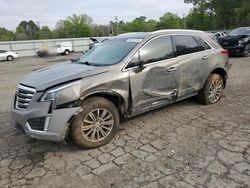 Salvage cars for sale from Copart Shreveport, LA: 2017 Cadillac XT5 Luxury