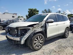 Honda Pilot salvage cars for sale: 2019 Honda Pilot EXL