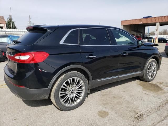 2017 Lincoln MKX Reserve