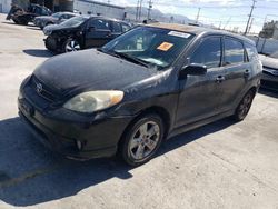 Salvage cars for sale from Copart Sun Valley, CA: 2005 Toyota Corolla Matrix Base