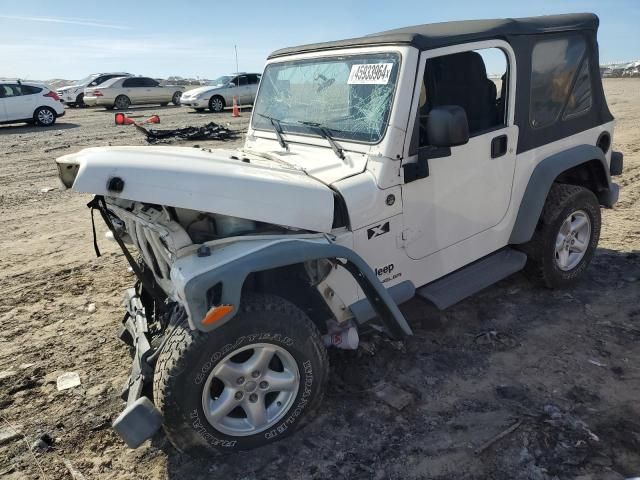 2005 Jeep Wrangler X