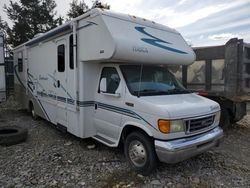 Ford salvage cars for sale: 2003 Ford Econoline E450 Super Duty Cutaway Van