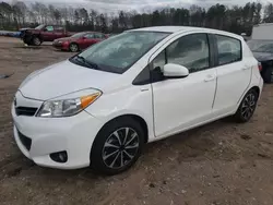 Salvage cars for sale from Copart Charles City, VA: 2013 Toyota Yaris