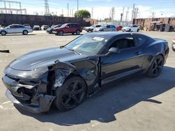 Chevrolet Camaro LT salvage cars for sale: 2018 Chevrolet Camaro LT