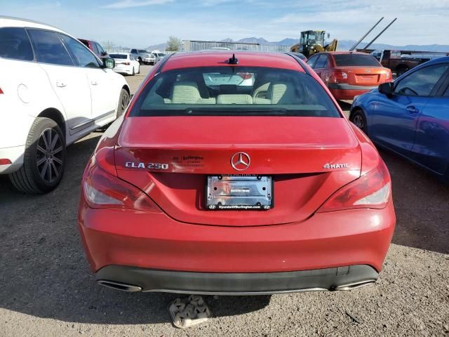 2018 Mercedes-Benz CLA 250 4matic