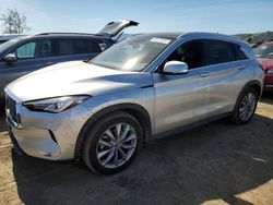 Salvage cars for sale at San Martin, CA auction: 2019 Infiniti QX50 Essential