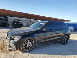 Salvage cars for sale at Andrews, TX auction: 2022 Mercedes-Benz GLC 300