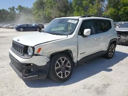 Salvage cars for sale from Copart Ocala, FL: 2017 Jeep Renegade Latitude
