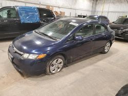 Honda Civic LX salvage cars for sale: 2007 Honda Civic LX