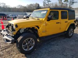 Salvage cars for sale from Copart Augusta, GA: 2020 Jeep Wrangler Unlimited Sahara