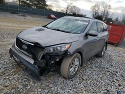 Salvage cars for sale from Copart Madisonville, TN: 2017 KIA Sorento LX