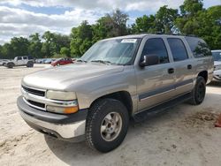 Salvage cars for sale from Copart Ocala, FL: 2002 Chevrolet Suburban C1500