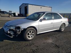 Salvage cars for sale from Copart Airway Heights, WA: 2002 Honda Accord EX