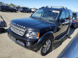 Salvage cars for sale at Vallejo, CA auction: 2016 Land Rover LR4 HSE