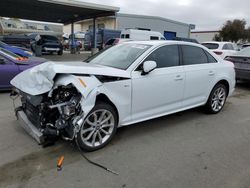 Salvage cars for sale from Copart Vallejo, CA: 2019 Audi A4 Premium Plus