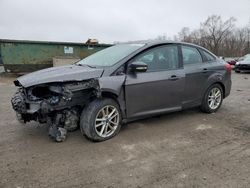 Salvage cars for sale from Copart Ellwood City, PA: 2017 Ford Focus SE