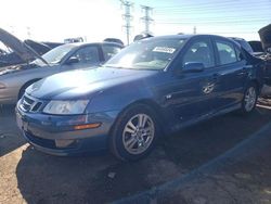 Salvage cars for sale at Elgin, IL auction: 2007 Saab 9-3 2.0T