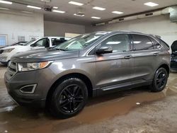 Salvage cars for sale from Copart Davison, MI: 2015 Ford Edge SEL