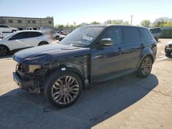 Salvage cars for sale at Wilmer, TX auction: 2016 Land Rover Range Rover Sport HSE