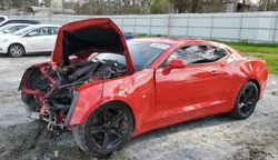 Salvage cars for sale at Fairburn, GA auction: 2018 Chevrolet Camaro LT