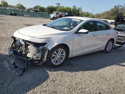 Salvage cars for sale from Copart Riverview, FL: 2016 Chevrolet Malibu LT