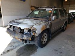 Salvage cars for sale at Sandston, VA auction: 2002 Nissan Pathfinder LE