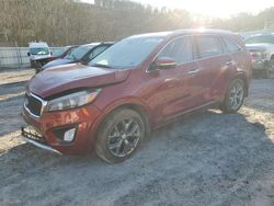 Salvage cars for sale at Hurricane, WV auction: 2016 KIA Sorento SX