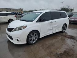 Toyota Sienna salvage cars for sale: 2013 Toyota Sienna Sport