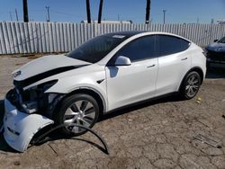 Salvage cars for sale from Copart Van Nuys, CA: 2021 Tesla Model Y