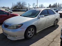 Toyota Camry SE Vehiculos salvage en venta: 2004 Toyota Camry SE