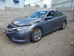 Salvage cars for sale from Copart Albuquerque, NM: 2018 Honda Civic LX
