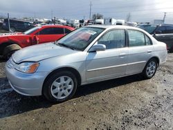 Honda Civic EX salvage cars for sale: 2002 Honda Civic EX