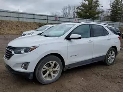 Chevrolet Equinox lt salvage cars for sale: 2018 Chevrolet Equinox LT