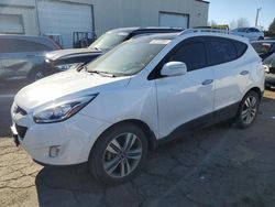 Salvage cars for sale at Woodburn, OR auction: 2015 Hyundai Tucson Limited
