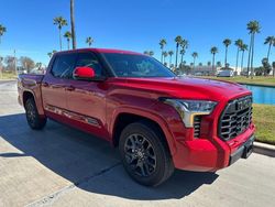 Vehiculos salvage en venta de Copart Wilmer, TX: 2022 Toyota Tundra Crewmax Platinum