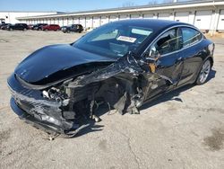 Salvage cars for sale at Louisville, KY auction: 2018 Tesla Model 3