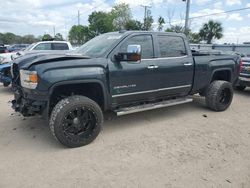 Carros salvage para piezas a la venta en subasta: 2018 GMC Sierra K2500 Denali