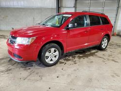 Salvage cars for sale from Copart Chalfont, PA: 2013 Dodge Journey SE