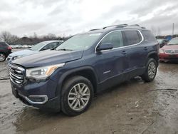 Salvage cars for sale at Duryea, PA auction: 2018 GMC Acadia SLE