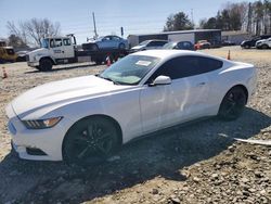 Salvage cars for sale from Copart Mebane, NC: 2016 Ford Mustang