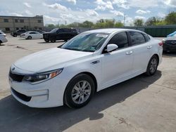 Salvage cars for sale from Copart Wilmer, TX: 2017 KIA Optima LX