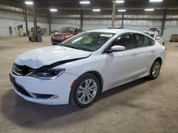 Chrysler 200 Limited salvage cars for sale: 2015 Chrysler 200 Limited