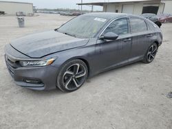 Salvage cars for sale at Temple, TX auction: 2019 Honda Accord Sport