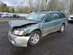 Salvage cars for sale from Copart Portland, OR: 2003 Subaru Legacy Outback Limited