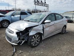 Salvage cars for sale from Copart Columbus, OH: 2017 Hyundai Accent SE