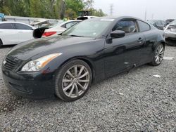 Salvage cars for sale from Copart Riverview, FL: 2008 Infiniti G37 Base