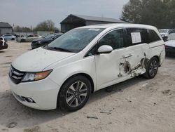 Salvage cars for sale at Midway, FL auction: 2016 Honda Odyssey Touring