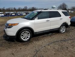 Ford Explorer salvage cars for sale: 2012 Ford Explorer XLT